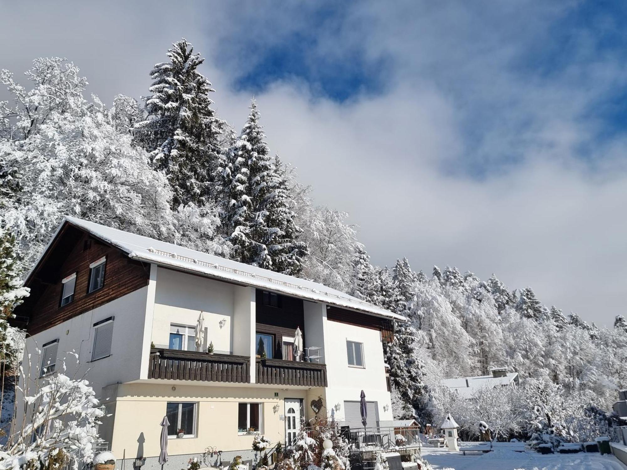 Ferienhaus Burgblick Treffen Eksteriør bilde